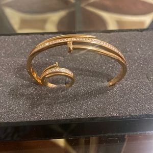 Bracelet and ring set